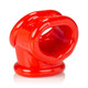 Erection sling 2 Penis And Testicle Sling Oxballs Red by Blue Ox Designs - view 4