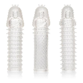3 Piece Extension Kit Clear by Cal Exotics