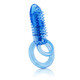Double O 8 Speed Vibrating Erection Ring Blue by Screaming O - view 4