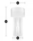 Performance Stroker Pump Sleeve Clear by Blush Novelties - view 2