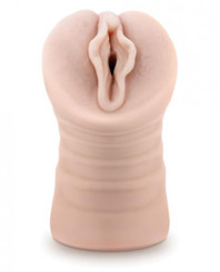 M For Men Ashley Vagina Shaped Beige Stroker by Blush Novelties