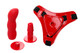 Frisky Red Hot Strap-On Set by Frisky - Product SKU AD215