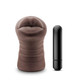 Hot Chocolate Renee Brown Mouth Stroker by Blush Novelties