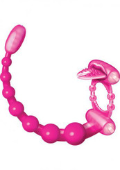 Super Xtreme Vibrating Scorpion Silicone C Ring Waterproof - Magenta by Hott Products
