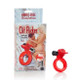 Clit Flicker With Wireless Stimulator - Red by Cal Exotics - view 3