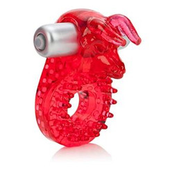 Couples Raging Bull Red Vibrating Ring by Cal Exotics