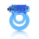 Double O 6 Speed Blue Vibrating Cock Ring Best Sex Toys For Men