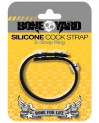 Boneyard Erection Strap Black by Rascal Toys
