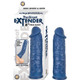 The Great Extender 6 inches Penis Sleeve Blue by NassToys