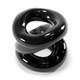 Z Balls Z-Shaped Ballstretcher Cockring Black by Blue Ox Designs - Product SKU OXAJ1070BLK