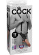 King Cock 11 inches Hollow Strap On Suspender System Beige by Pipedream - Product SKU CNVEF -EPD5642 -21