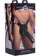 Infiltrator Hollow Strap On With 10 Inches Dildo Black by XR Brands - Product SKU CNVEF -EXR -AF233