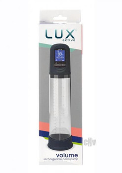Lux Active Volume Auto Penis Pump Navy by B.m.s. Enterprises