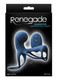 Renegade Gladiator Vibrating Penis Harness Blue by NS Novelties - Product SKU CNVEF -ENS1109 -07