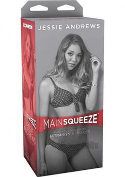 Main Squeeze Pussy Masturbator Jessie Andrews Stroker Male Sex Toys