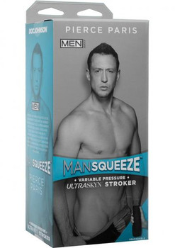 Man Squeeze Pierce Paris Ultraskyn Anal Stroker by Doc Johnson