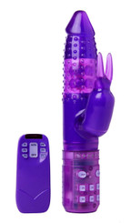 6 Function Purple Remote Rabbit Vibrator
