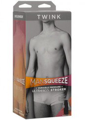 Man Squeeze Twink Anal Beige Masturbator by Doc Johnson