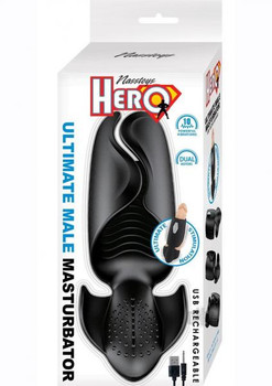 Hero Ultimate Male Masturbator Black Male Sex Toy