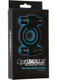 Optimale Silicone Vibrating Double C-Ring Waterproof Black by Doc Johnson - Product SKU CNVEF -EDJ -0690 -23 -3