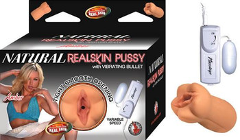 Natural Realskin Pussy Amber Beige Best Sex Toys For Men