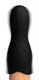 Vibrating Rechargeable Penis Pleaser Black by XR LLC - Product SKU CNVEF -EXR -AG197