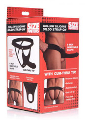 Size Matters Hollow Dildo Strap On Blk by XR LLC