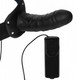Deluxe Vibro Erection Assist Hollow Strap On Black Male Sex Toys