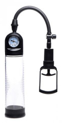 Trigger Penis Pump With Built In Pressure Gauge Male Sex Toy