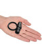 Pipedream Sir Richards Control Vibrating C-Ring Silicone Black - Product SKU CNVEF-ESR1057