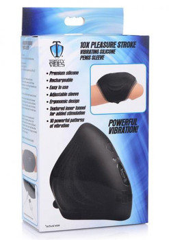 T4m 10x Pleasure Stroke Sleeve Vibe Male Sex Toy