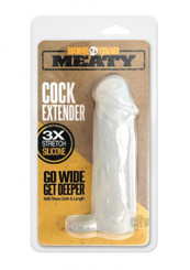 Boneyard Meaty Cock Extender Clear Men Sex Toys