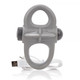 Screaming O Charged Yoga Vibrating Ring Gray - view 4