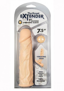 Great Extender Vibe Sleeve Fls 7.5 Sex Toys For Men