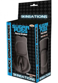 Skinsations Black Diamond Sugar Puss Stroker Male Sex Toy