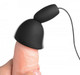 Deluxe 10 Mode Silicone Penis Head Teaser Black by XR Brands - view 4