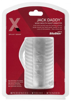 Xplay Jack Daddy Stroker Clear by Venwel Logistics Inc.