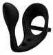 Excursion Silicone Triple Stim Anal Plug With Penis And Ball Ring by XR Brands