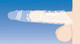 Size Matters 3 Inches Clear Extender Penis Sleeve Clear by XR Brands - view 3