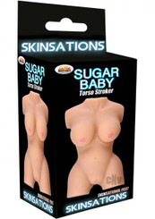Skinsations Sugar Baby Torso Puss Stroker Beige Male Sex Toys