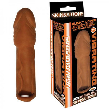 Latin Lover Extension Scrotum Strap With Power Bullet Men Sex Toys
