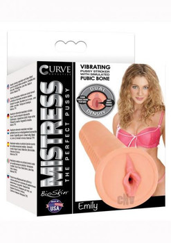 Mistress Emily Vibe D-dense Pussy Vanill Sex Toys For Men
