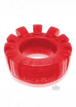 Penis Lug Lugged Erection ring Red by Blue Ox Designs Llc