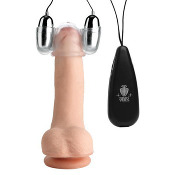 Clear Multi-Speed Vibrating Penis Head Teaser Best Sex Toy For Men