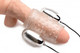 Dual Vibrating Penis Sheath Clear Stroker by XR Brands - Product SKU CNVEF -EXR -AF605