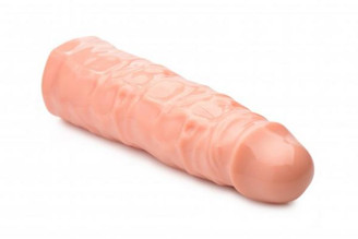 Size Matters 3 inches Penis Sleeve Enhancer Beige by XR Brands