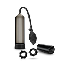 Quickie Kit Thick Penis Black Penis Pump by Blush Novelties