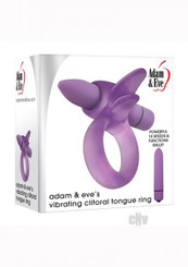 Aande Vibe Clitoral Tongue Ring Purple
