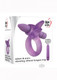 Aande Vibe Clitoral Tongue Ring Purple Sex Toys For Men