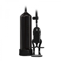 Renegade Bolero Pump Black Acrylic Cylinder Male Sex Toy